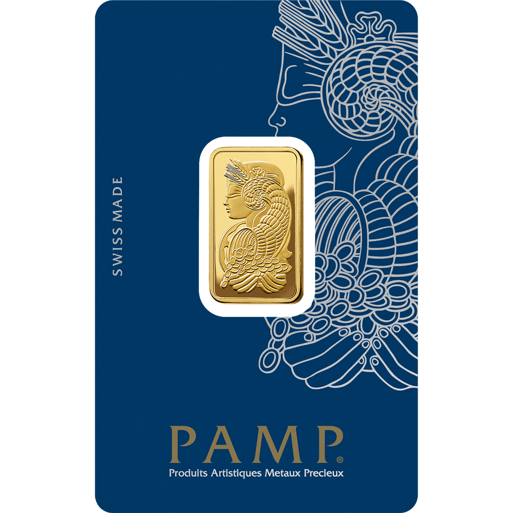 10g SUISSE PAMP GOLD BAR โ 24K (999.9) PURE GOLD - SEALED & CERTIFIED