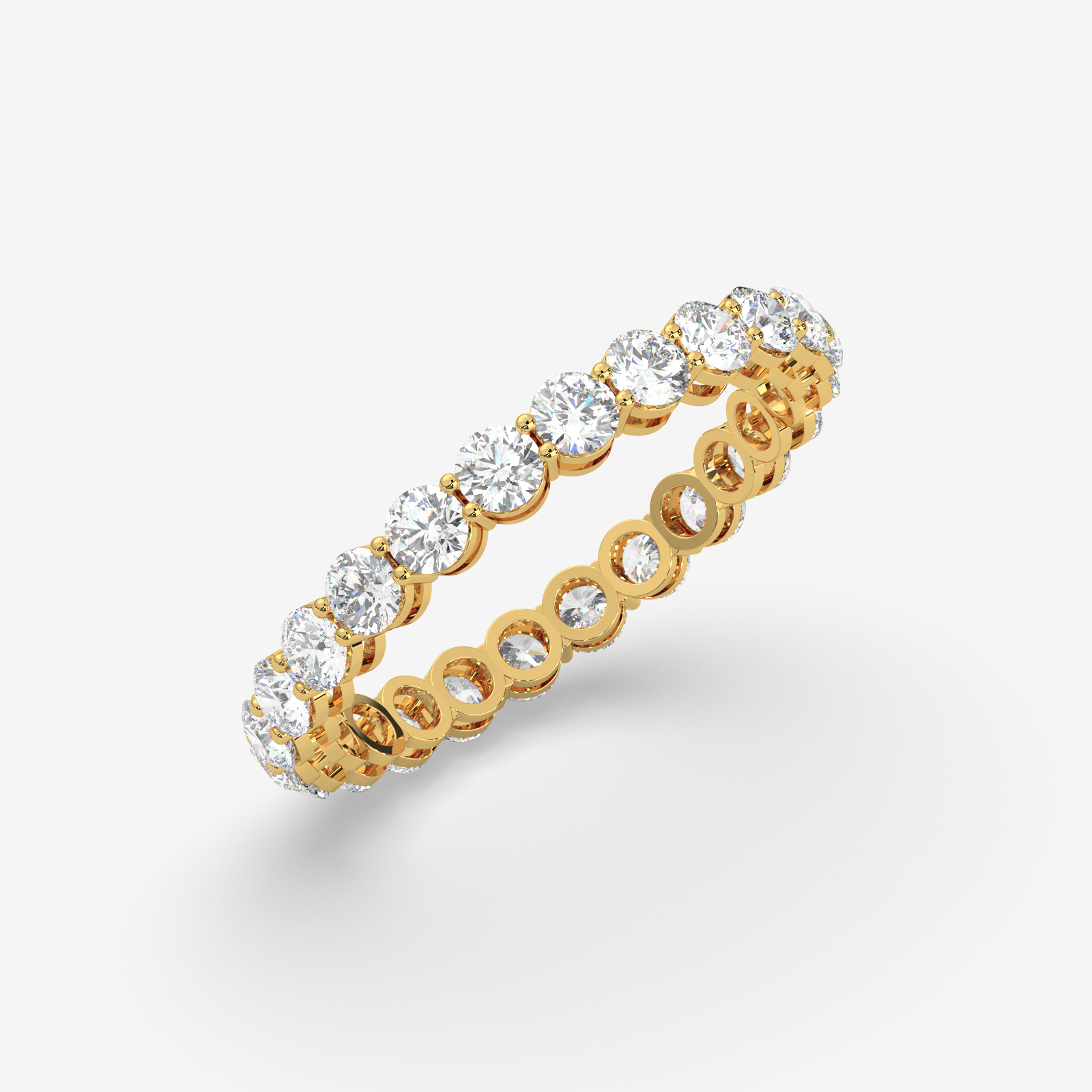 18K Gold Diamond Eternity Ring