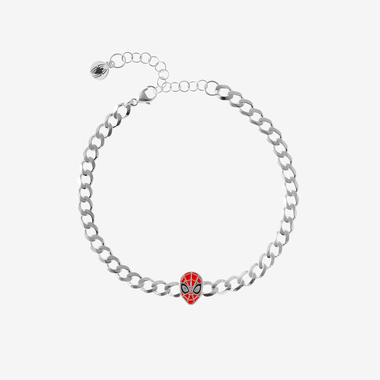 Marvel Spider-Man Adult Bracelet – 925 Sterling Silver