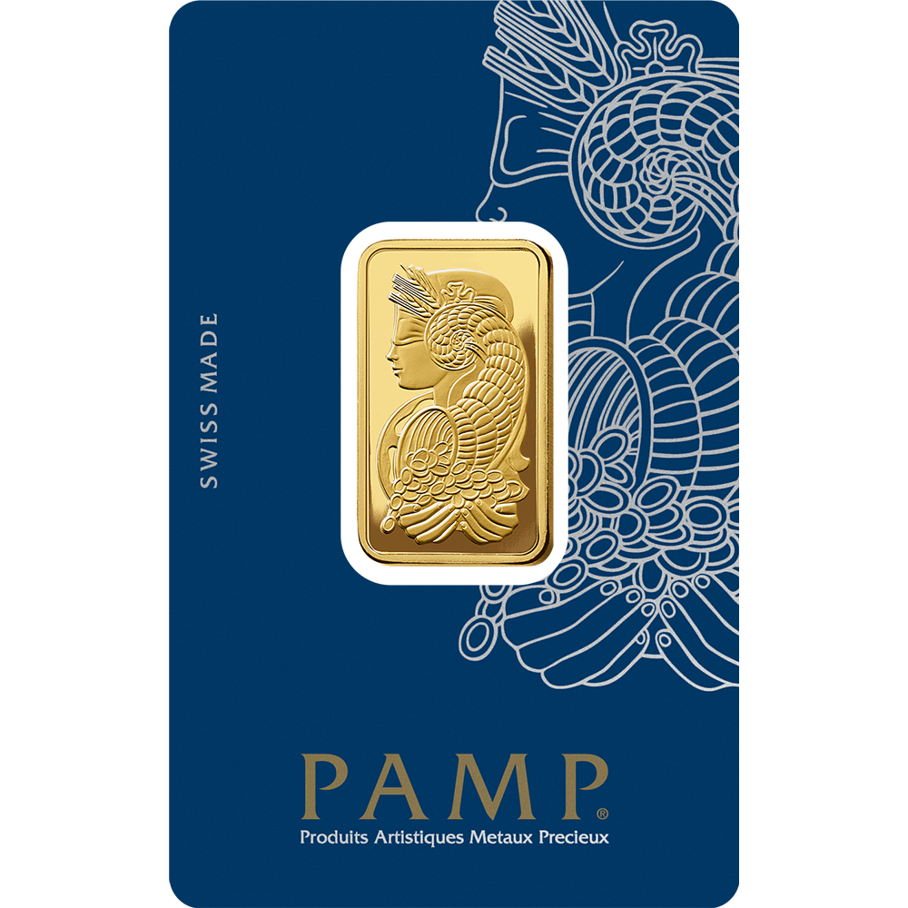 20g SUISSE PAMP GOLD BAR – 24K (999.9) PURE GOLD - SEALED & CERTIFIED