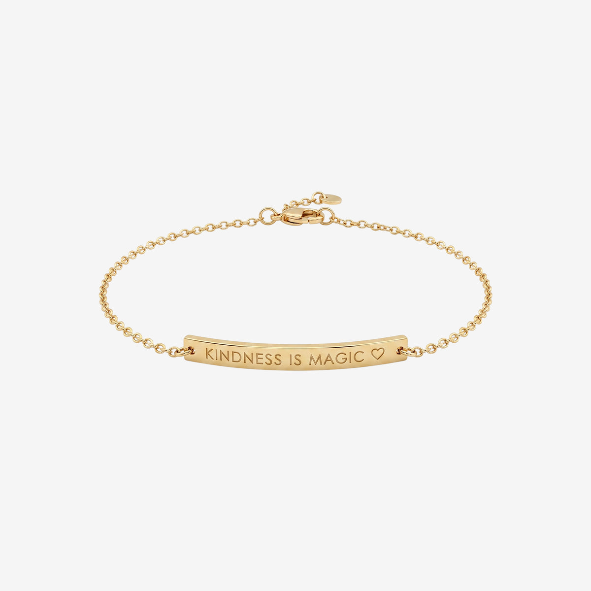 Custom 18K Gold Name Plate Bar Bracelet | Personalized Delicate Chain Jewelry