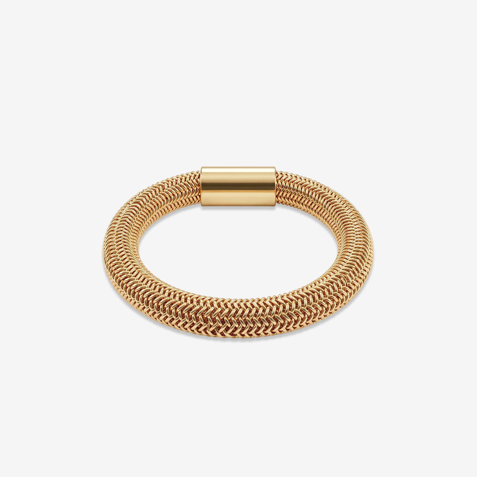 18K Gold Flexible Mesh Ring | GoldFlex Jewellery Collection