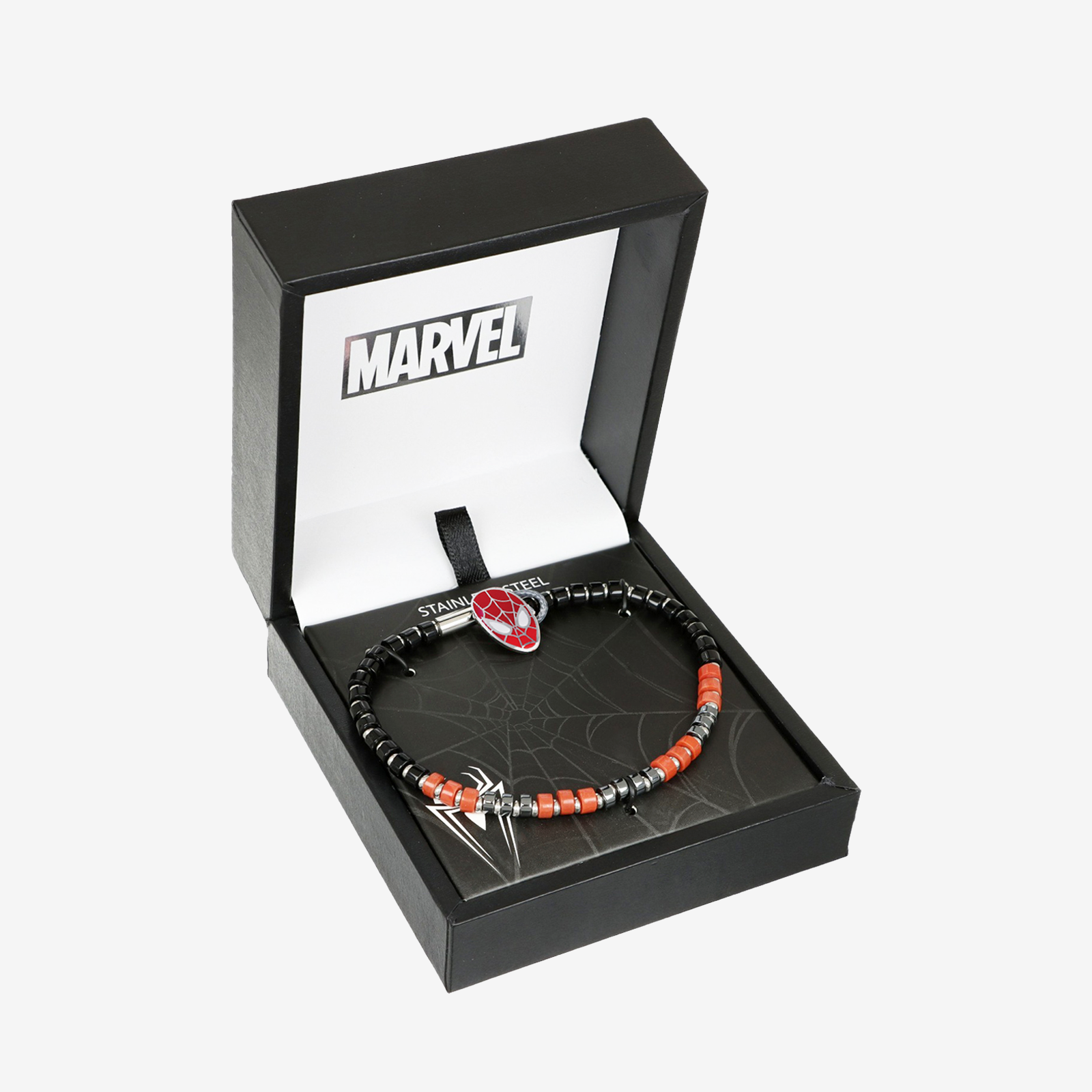 Marvel Spider-Man Mask Beaded Bracelet – Adult Size