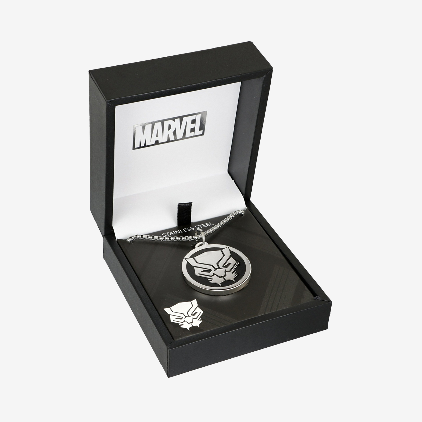 Black Panther Kids Necklace – Stainless Steel