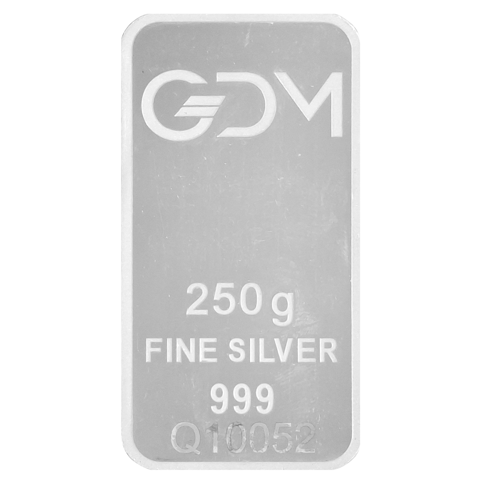 GDM 250g Silver Bar – 999 Fine Silver Bullion