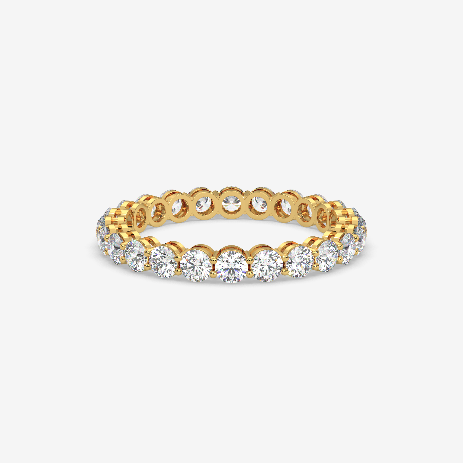 18K Gold Diamond Eternity Ring