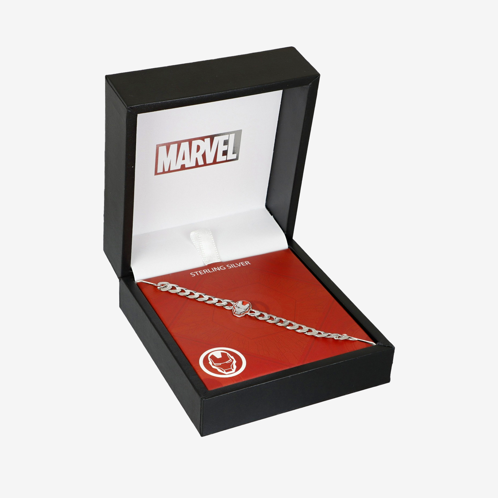 Marvel Iron Man Adult Bracelet – 925 Sterling Silver