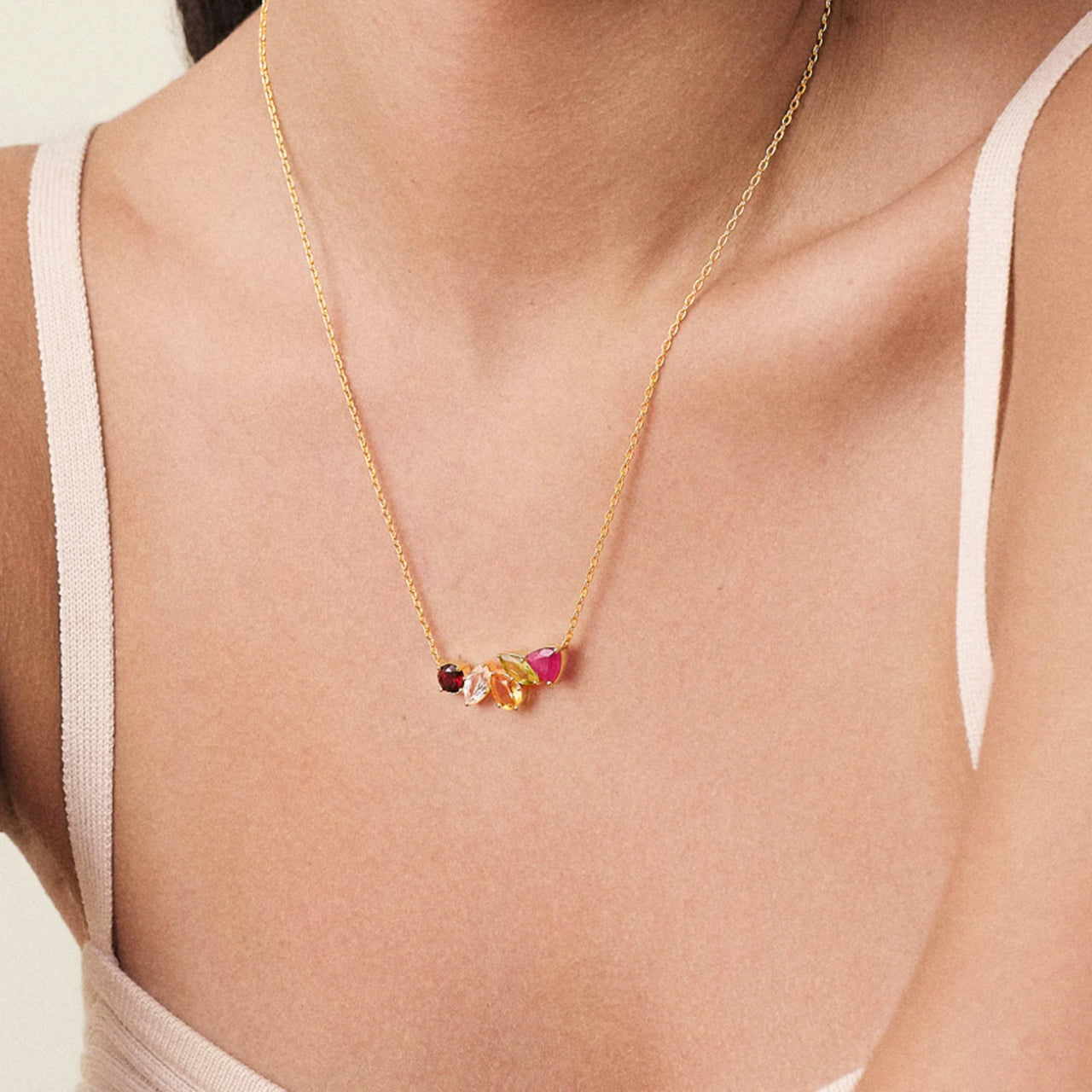 Custom Birthstone Necklace for Women | Family Birthstone Jewelry