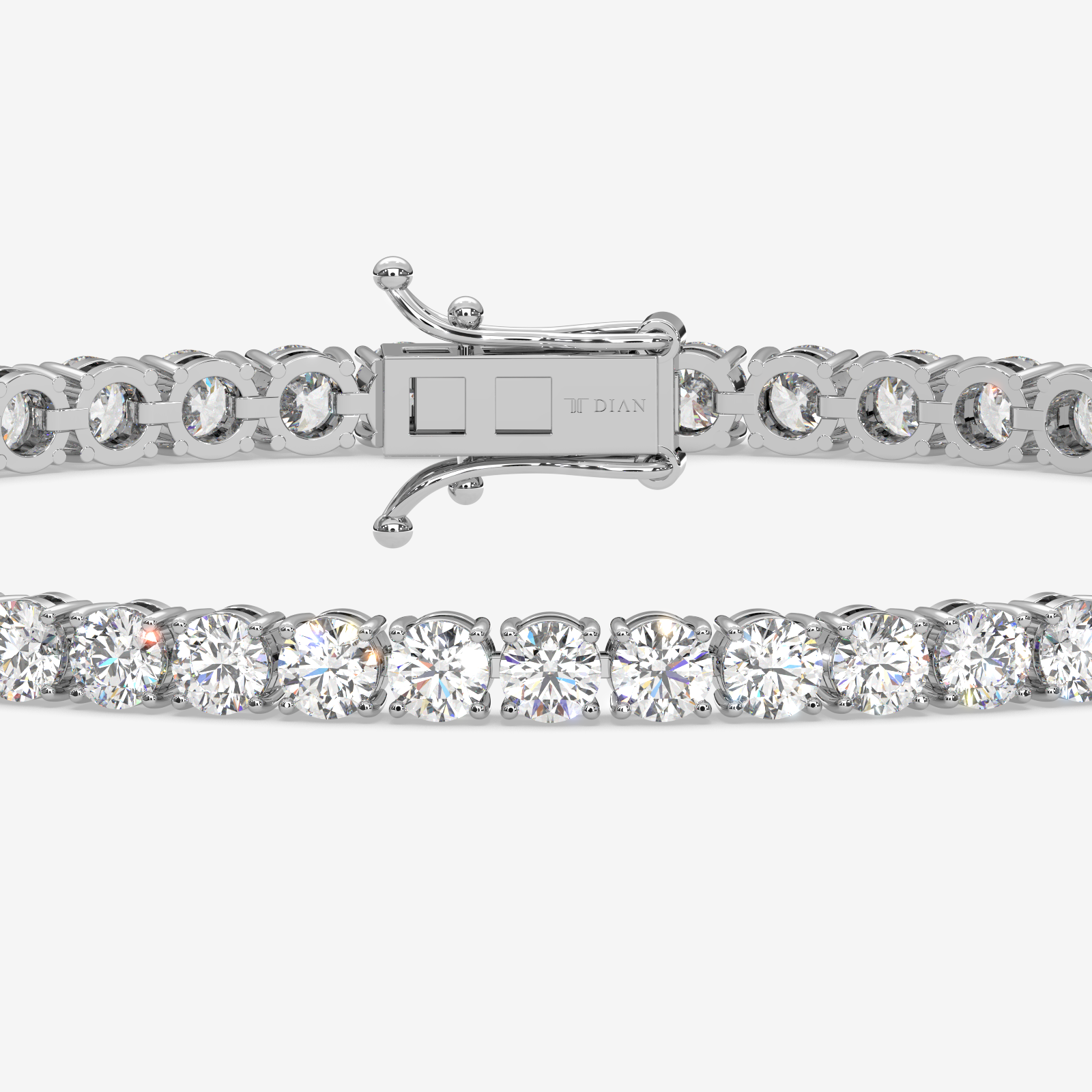 18K Gold Diamond Tennis Bracelet