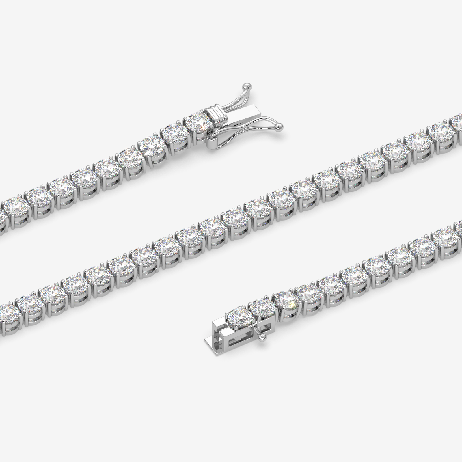 18K Gold Diamond Tennis Bracelet