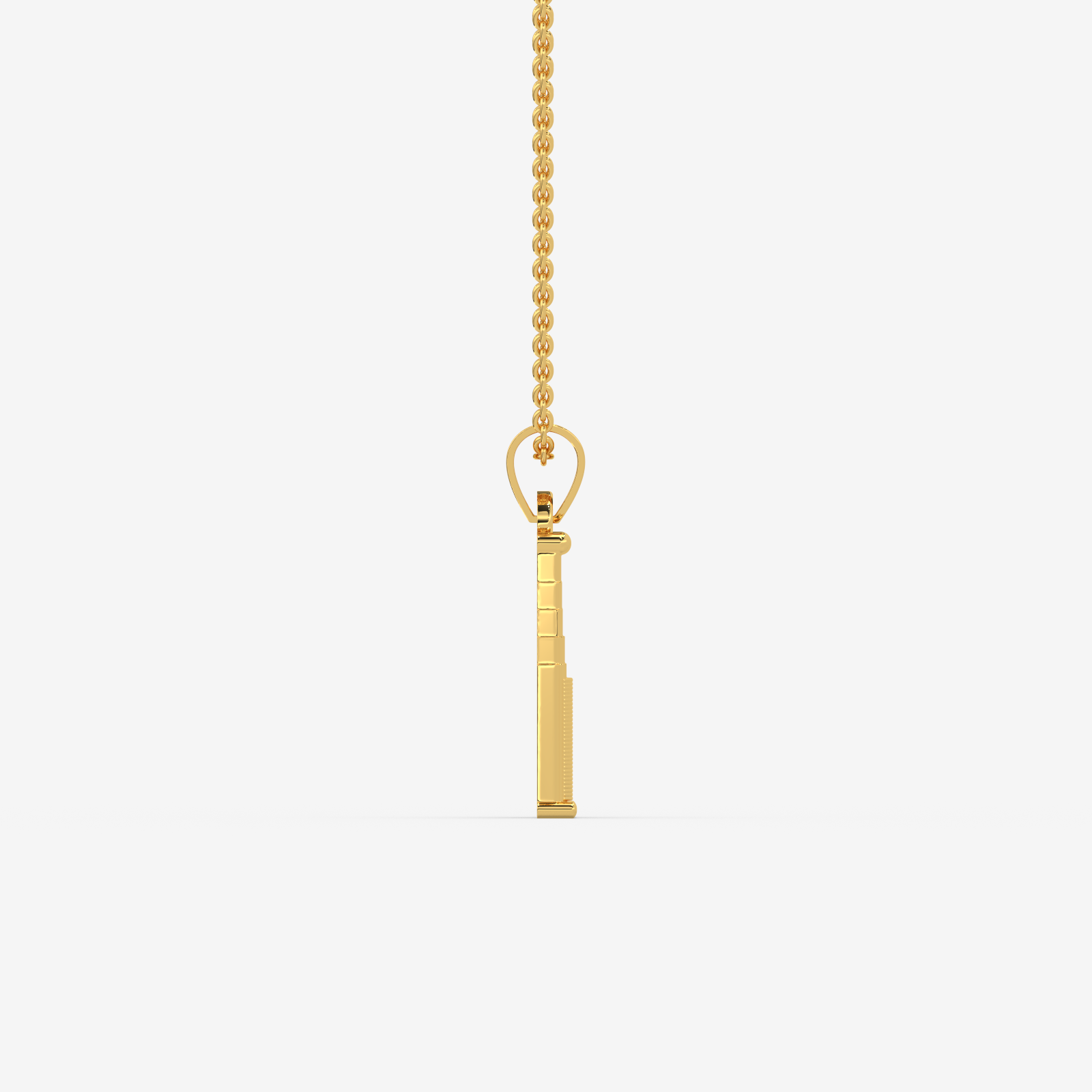 18K Gold Petronas Twin Towers Pendant Necklace | Malaysian Souvenir Jewelry