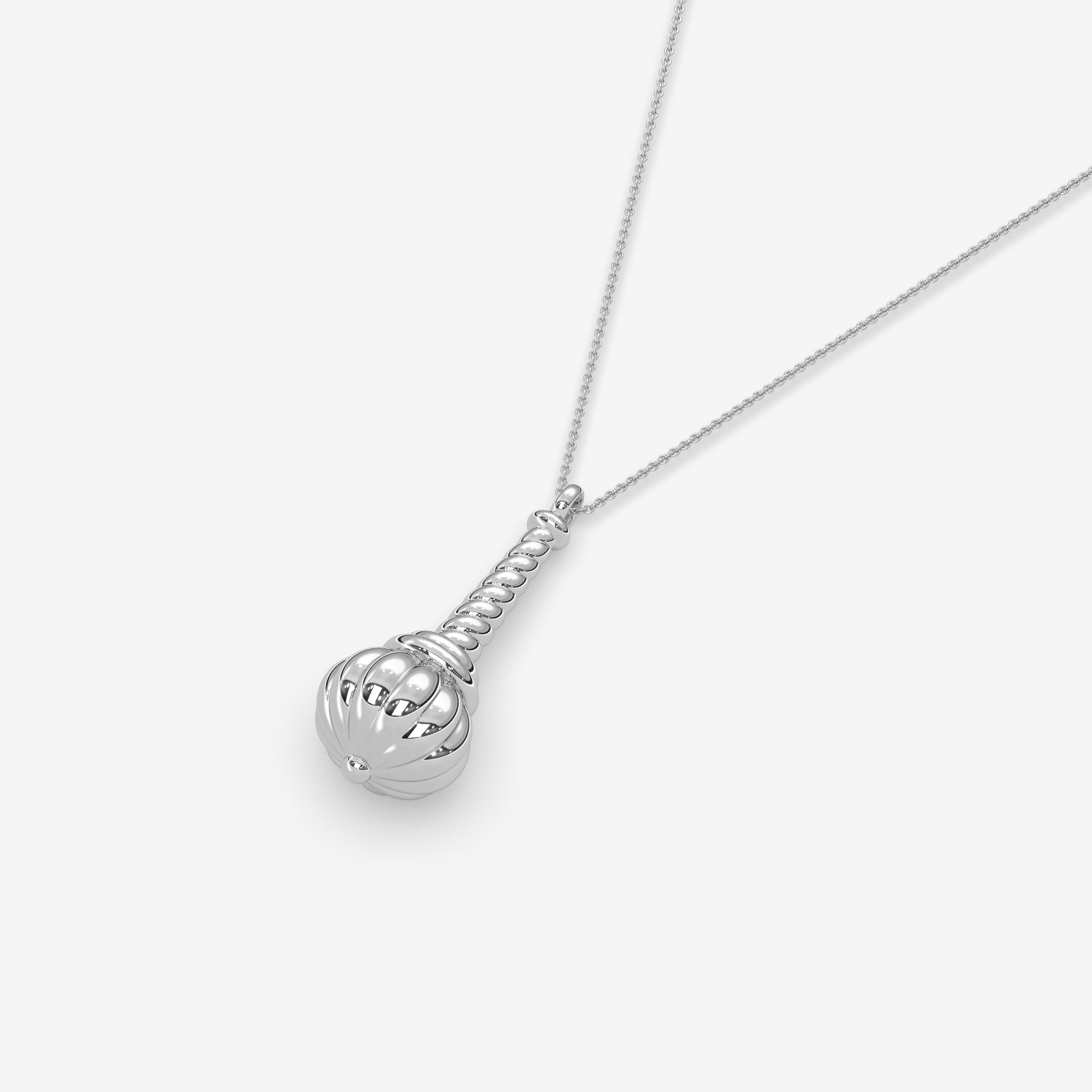 18K Gold Hanuman Gada Pendant | Symbol of Strength & Devotion