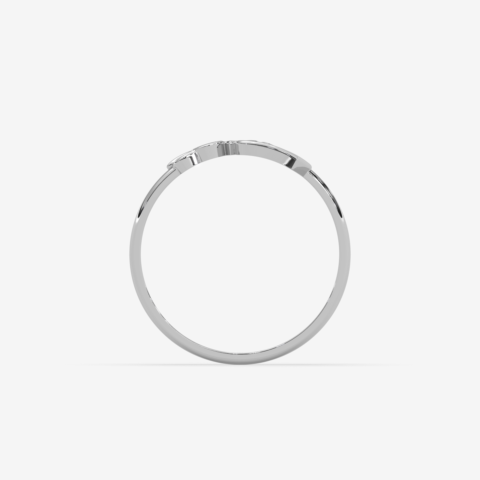 18k Gold "Love" Script Heart Ring | Dainty & Elegant Jewelry