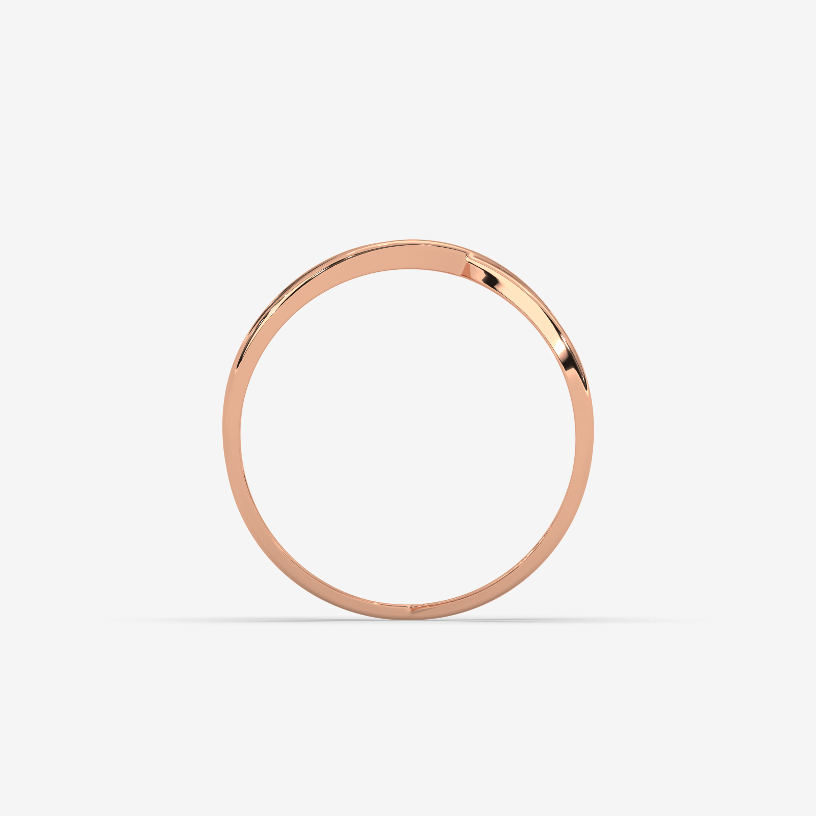 Solid 18K Gold Criss-Cross X Ring | Elegant Geometric Crossover Statement Jewelry for Women