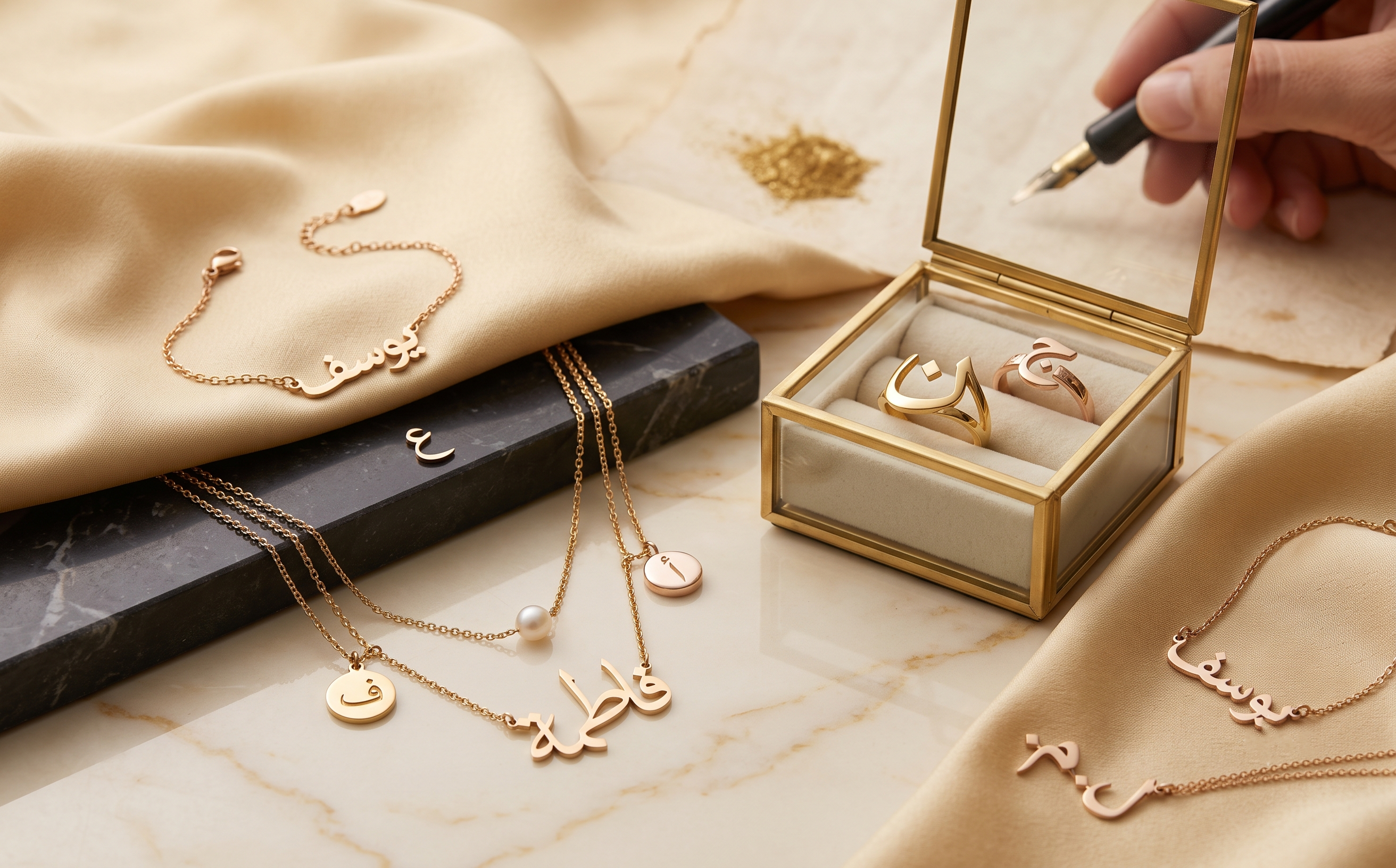 Arabic Calligraphy Jewelry