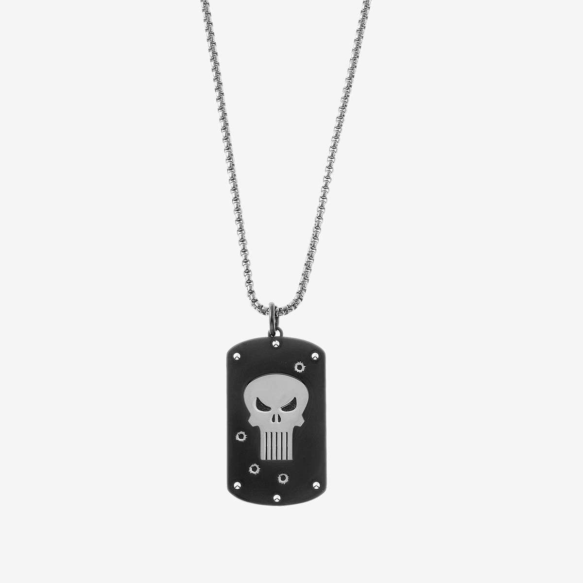 Punisher Skull Kids Necklace – Stainless Steel