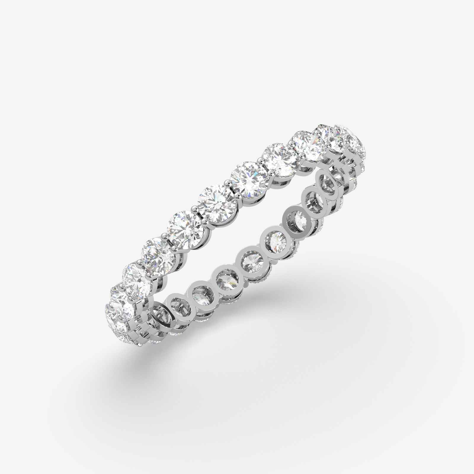 18K Gold Diamond Eternity Ring