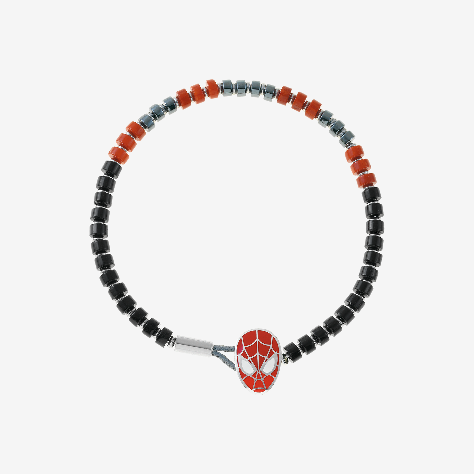 Marvel Spider-Man Mask Beaded Bracelet – Adult Size