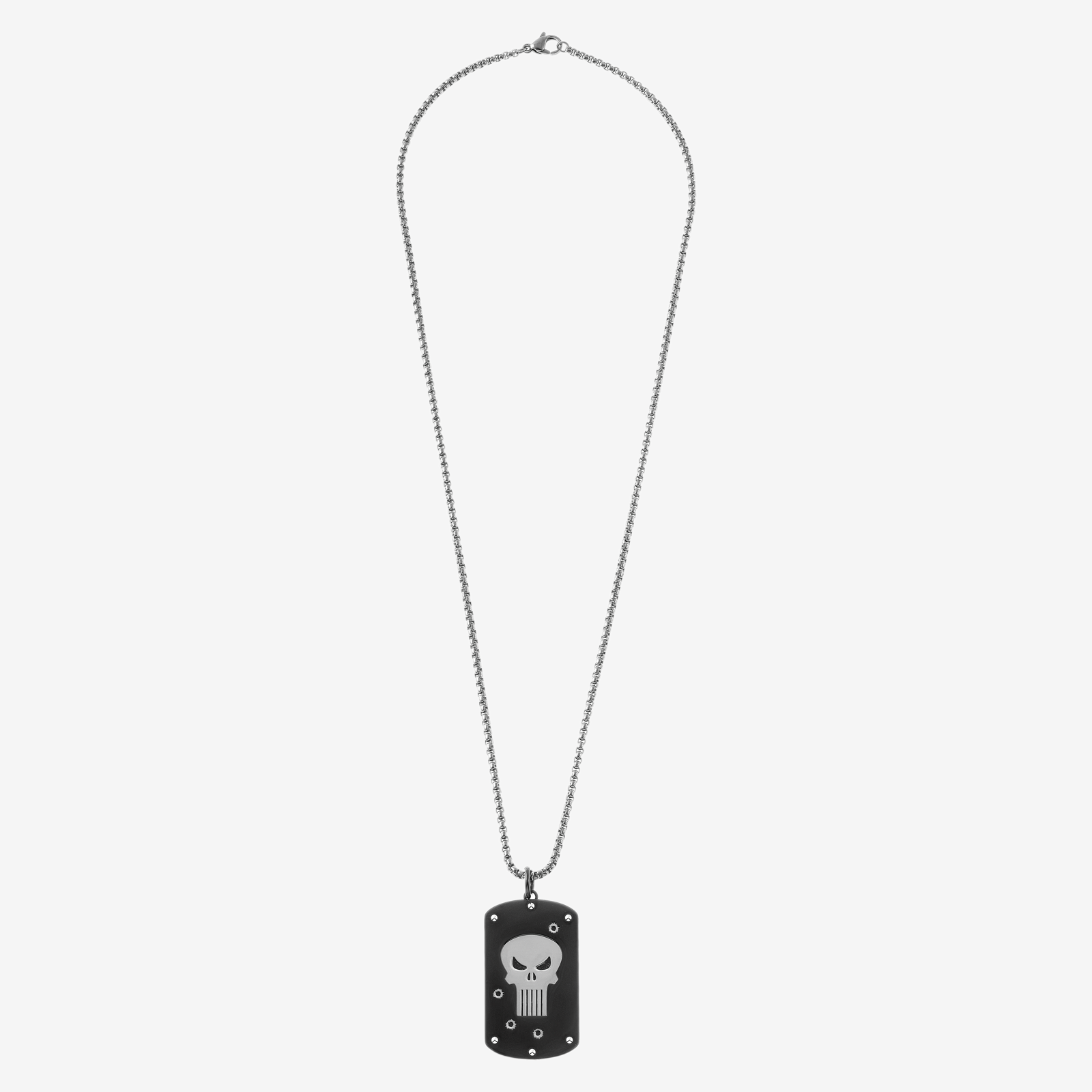 Punisher Skull Kids Necklace – Stainless Steel