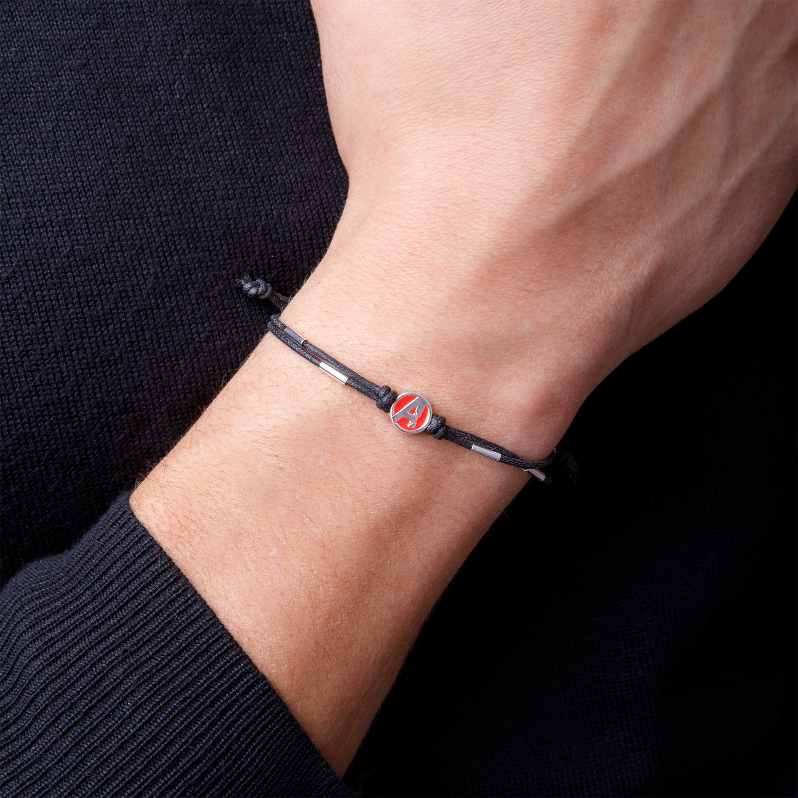 Avengers “A” Symbol Adult Bracelet – 925 Sterling Silver