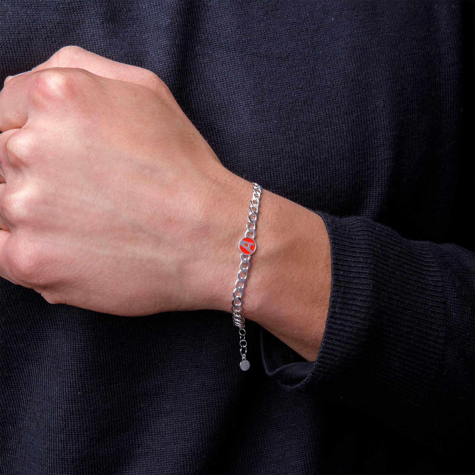 Marvel Avengers Adult Bracelet – 925 Sterling Silver