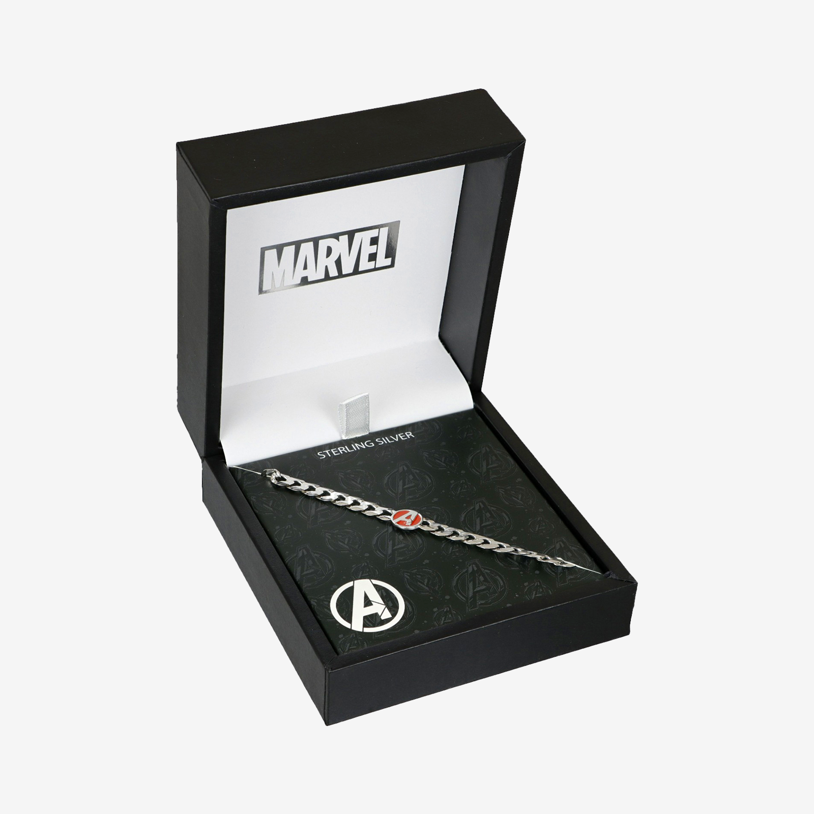 Marvel Avengers Adult Bracelet – 925 Sterling Silver