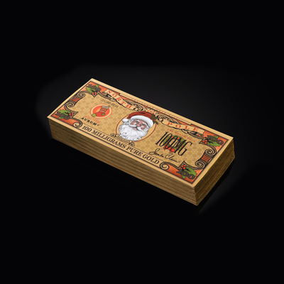 Christmas Santa’s 24K Gold Note Limited Edition Souvenir