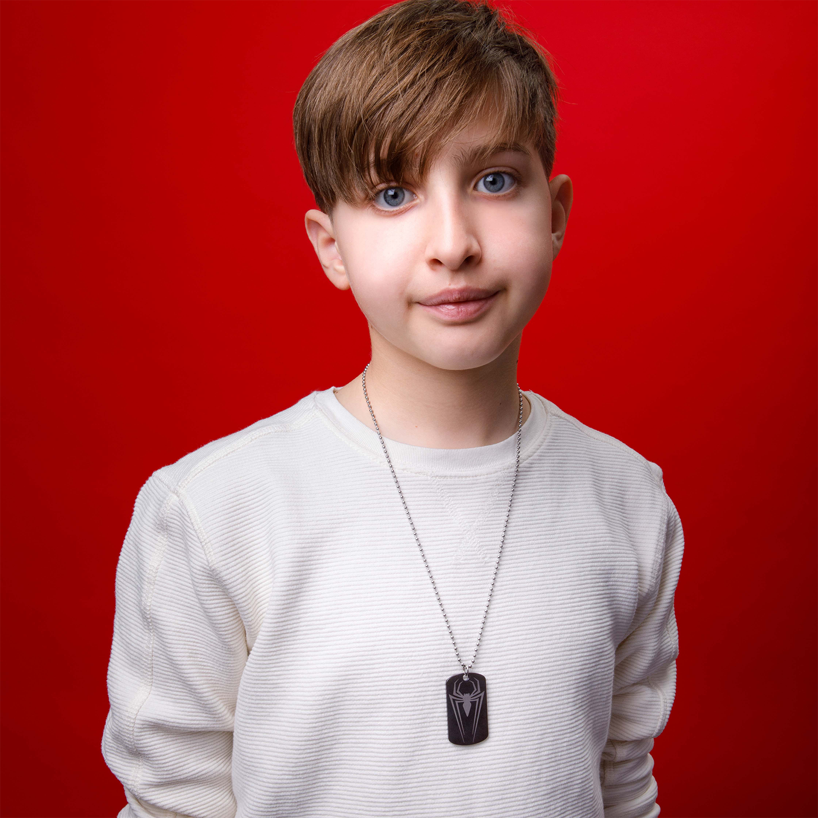 Marvel Spider Symbol Kids Necklace – Stainless Steel
