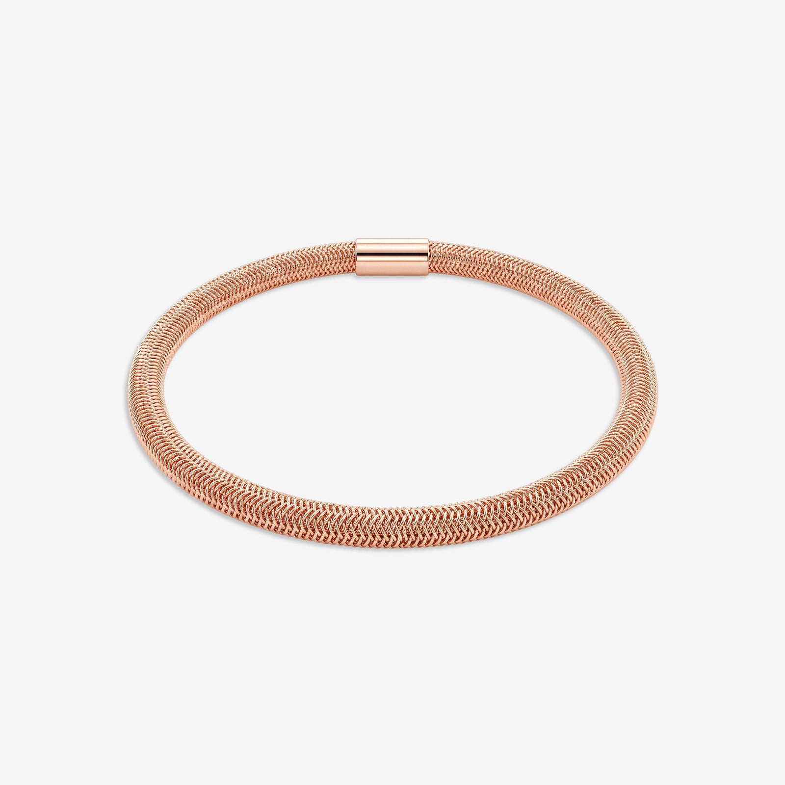 GoldFlex 18k Gold Mesh Stretch Bracelet | Flexible Everyday Luxury