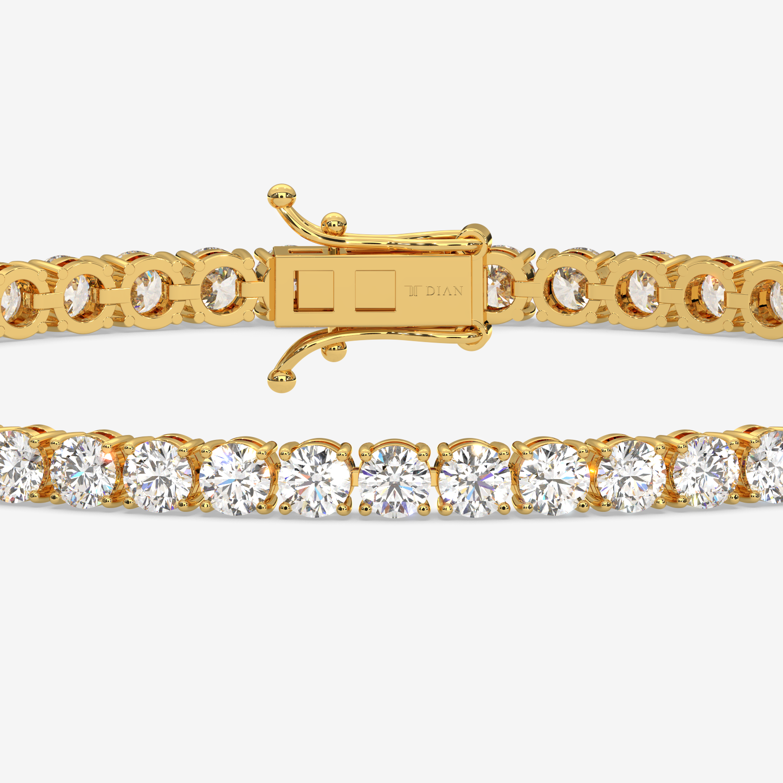 18K Gold Diamond Tennis Bracelet