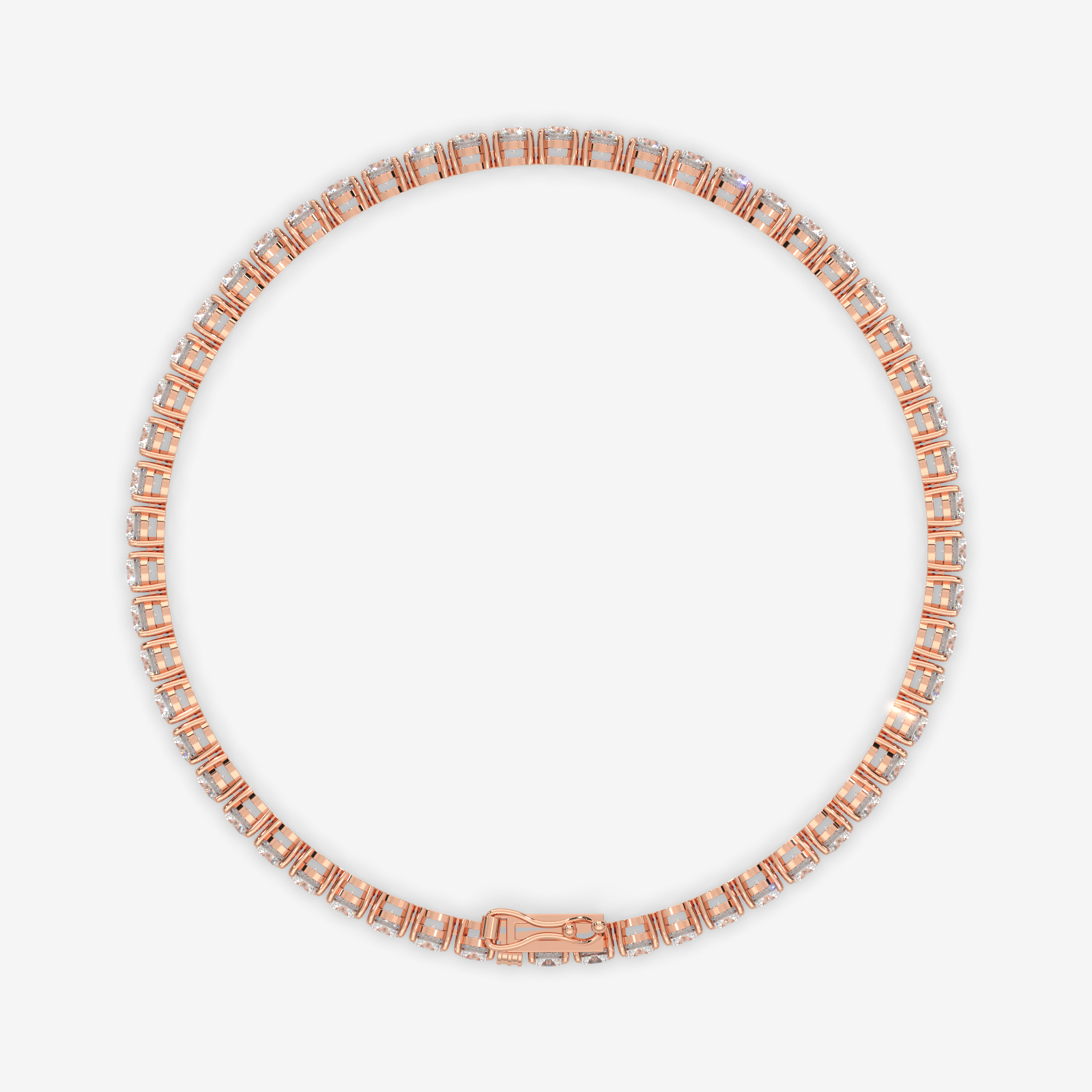 18K Gold Diamond Tennis Bracelet