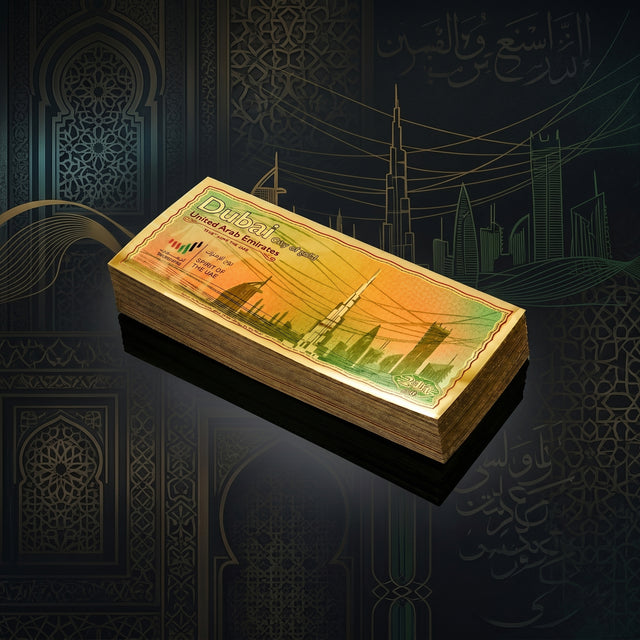 SPIRIT OF THE UAE | Limited Edition 24K Gold Dubai Souvenir