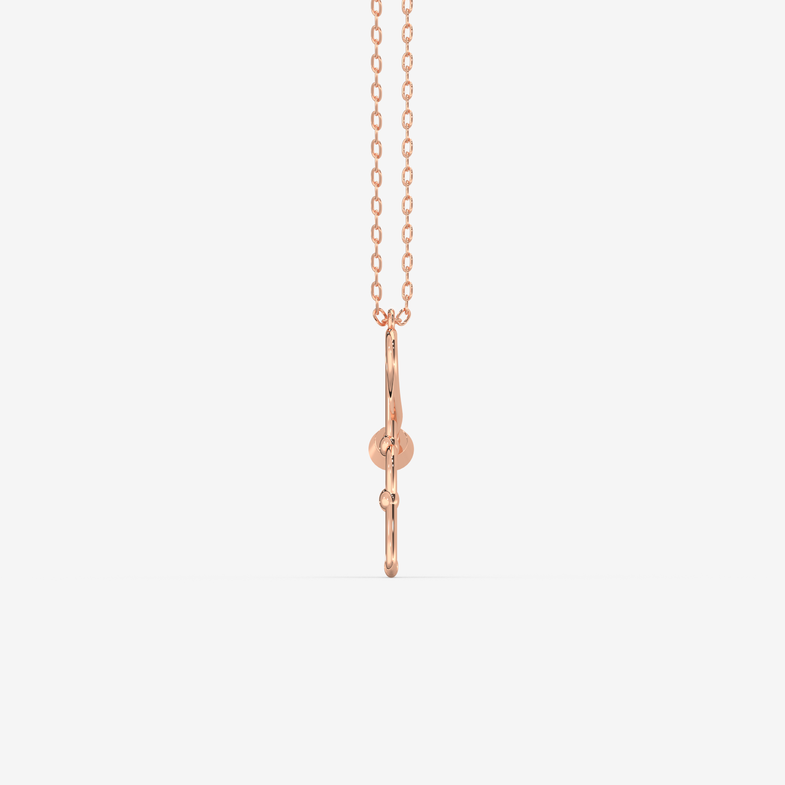 18K Gold Stethoscope Necklace - Dainty Medical Jewelry for Doctors & Nurses