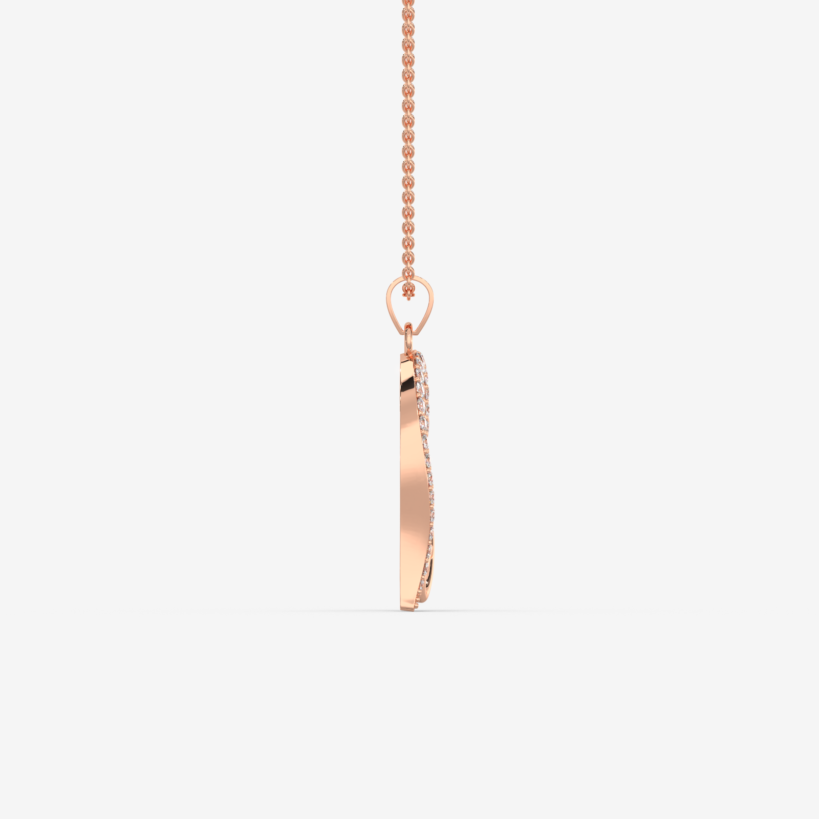 Eternal Love 18k Gold & Diamond Infinity Heart Pendant