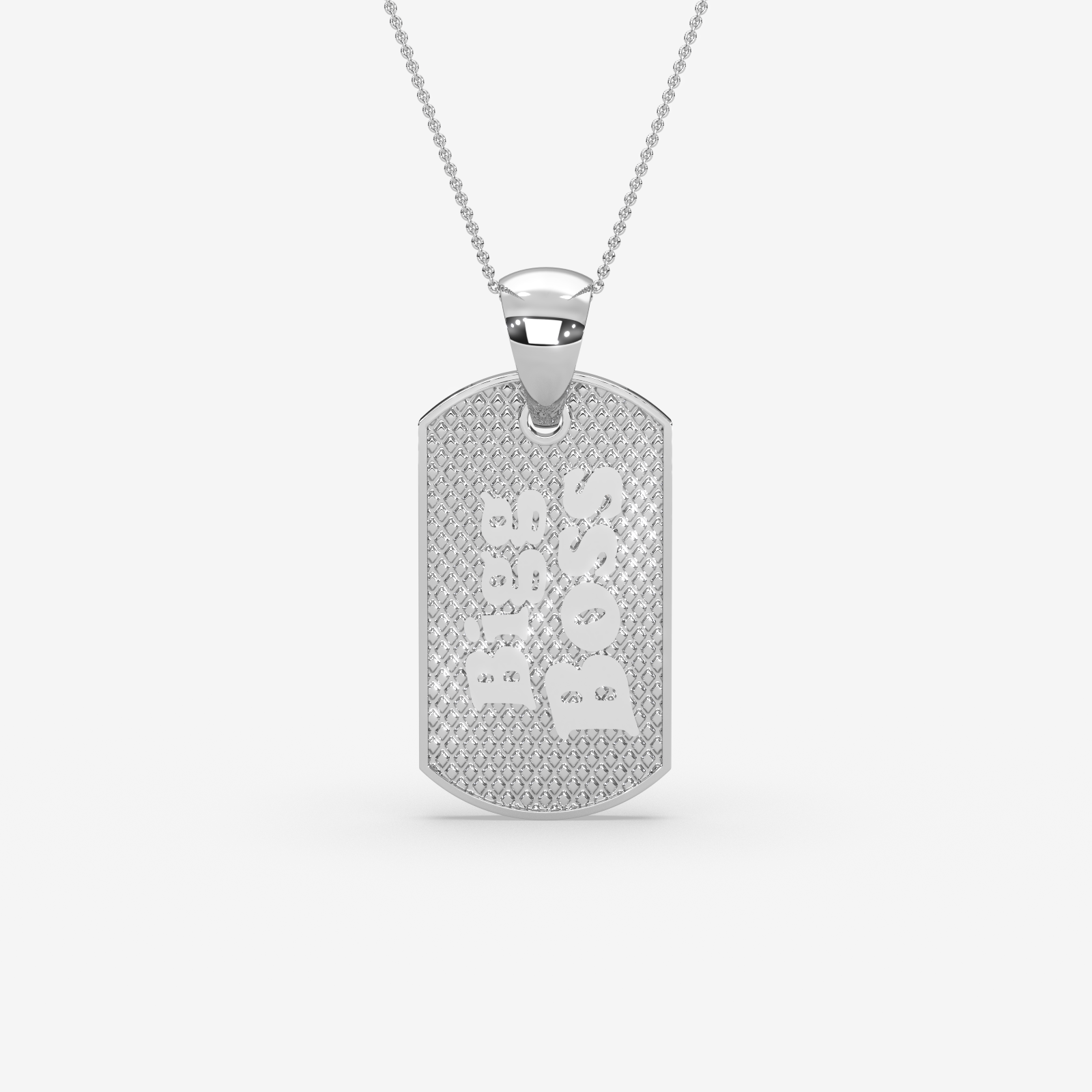 Bigg Daddy Gold Dog Tag Pendant | Personalized Men's Jewelry