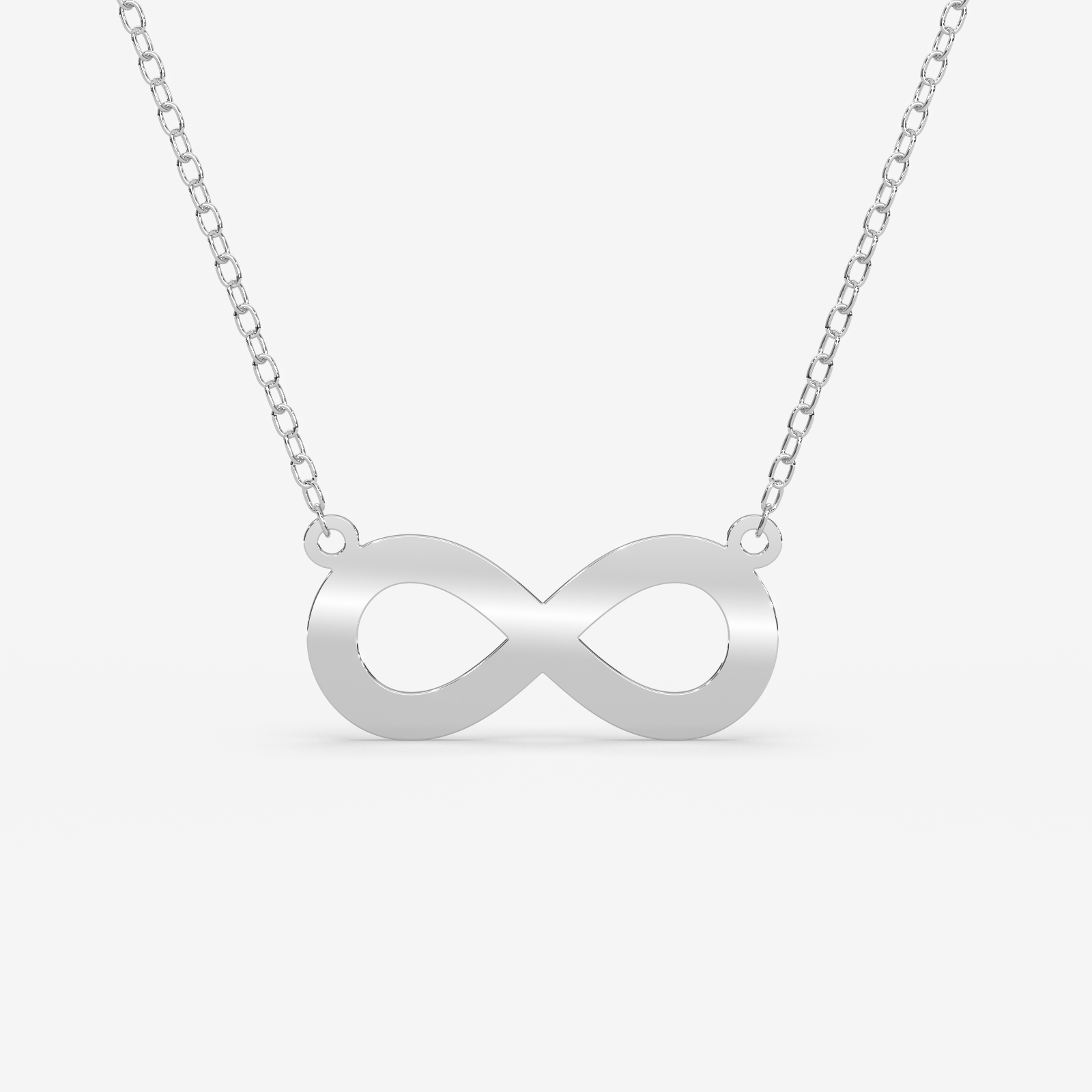 18K Gold Infinity Necklace - Dainty & Timeless Gold Infinity Pendant