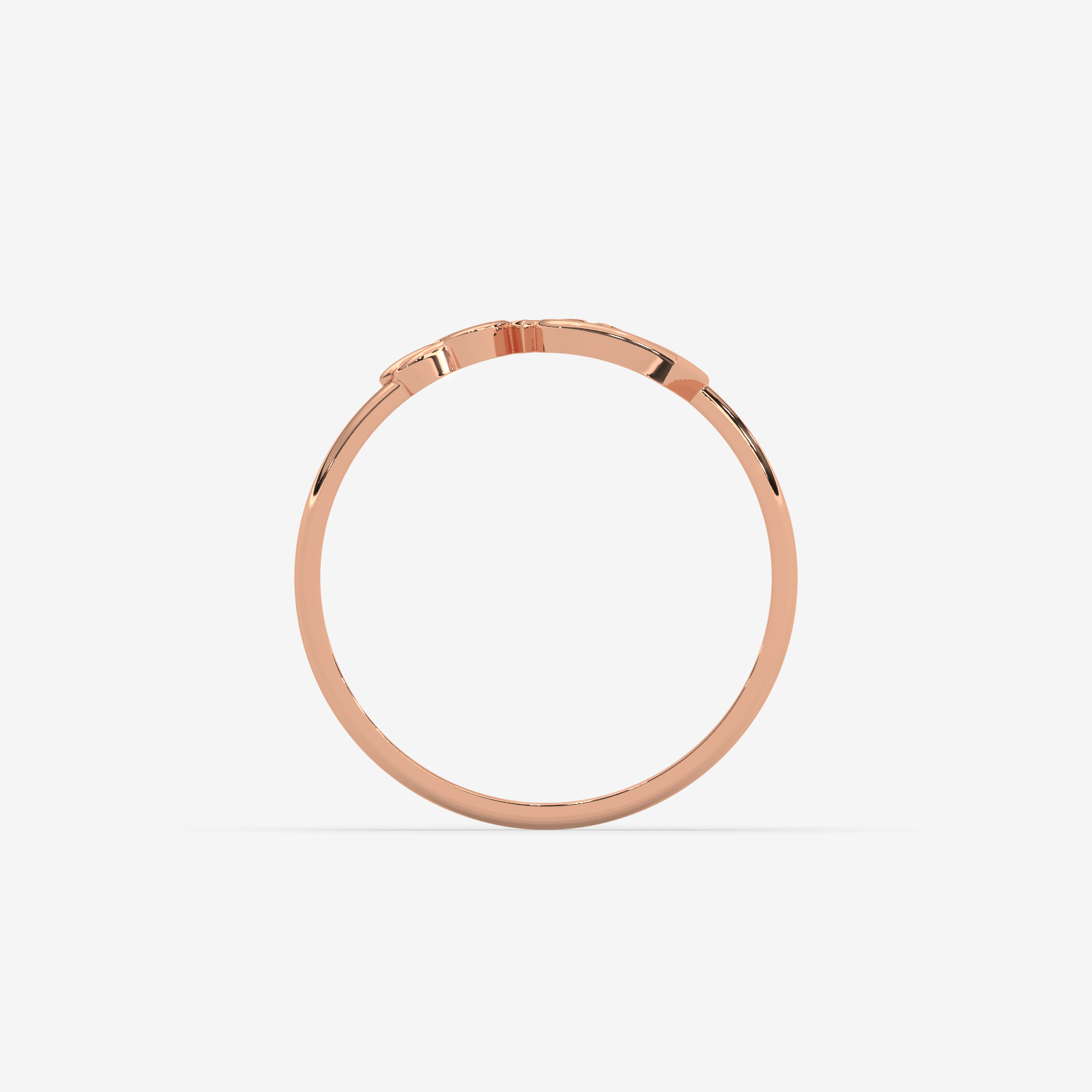 18k Gold "Love" Script Heart Ring | Dainty & Elegant Jewelry