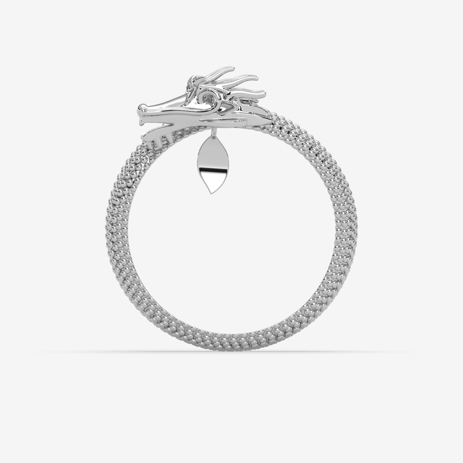 Elegant 18k Gold Dragon Ring for Women | Solid Gold Chinese Dragon Statement Jewelry