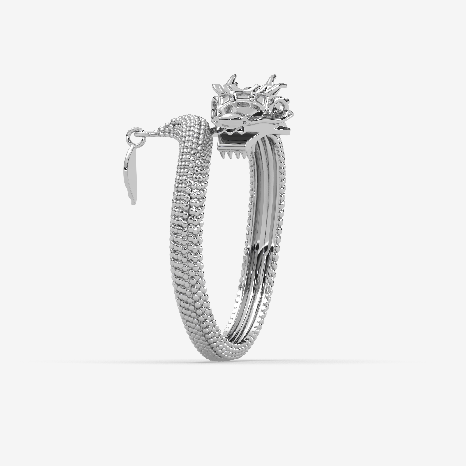 Elegant 18k Gold Dragon Ring for Women | Solid Gold Chinese Dragon Statement Jewelry