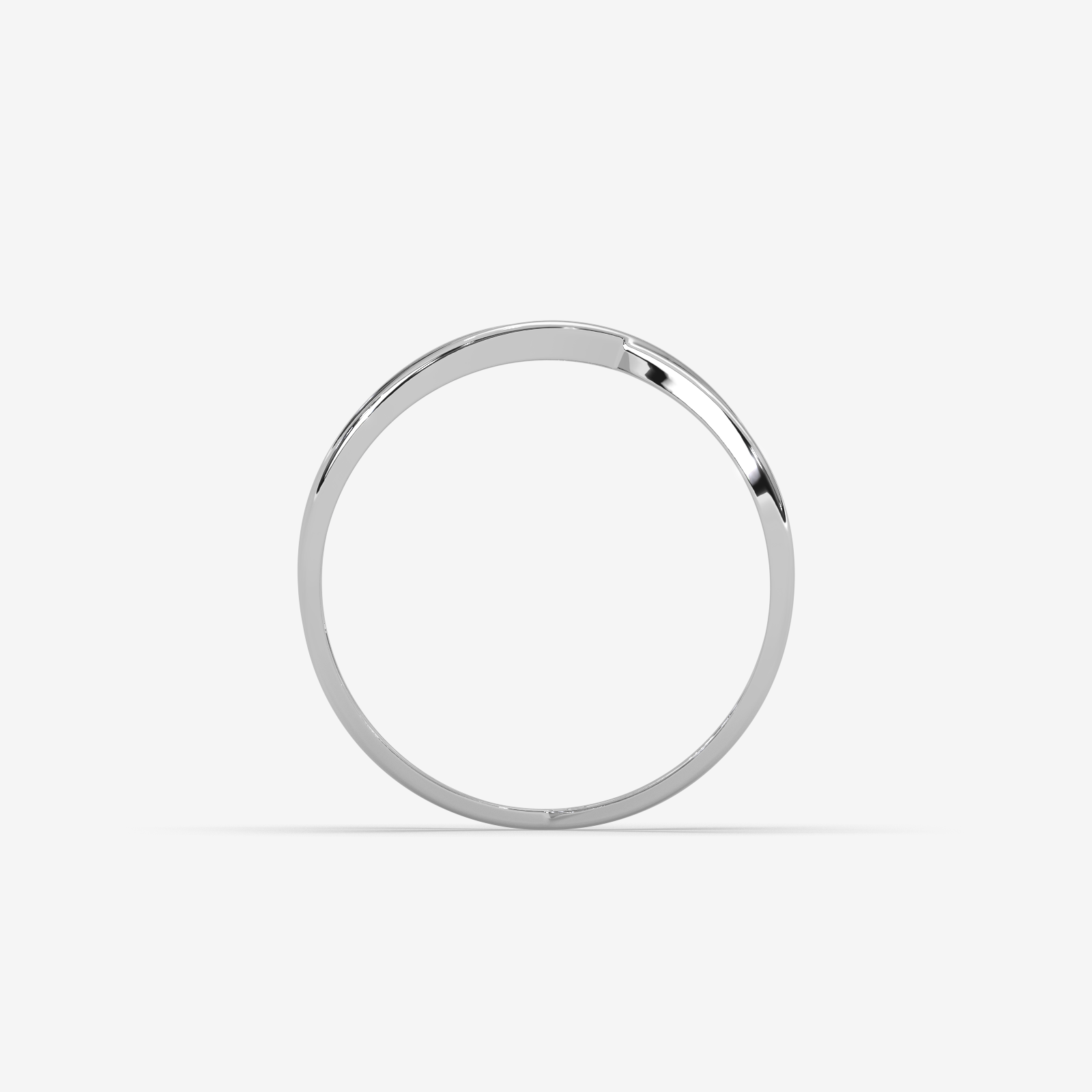 Solid 18K Gold Criss-Cross X Ring | Elegant Geometric Crossover Statement Jewelry for Women